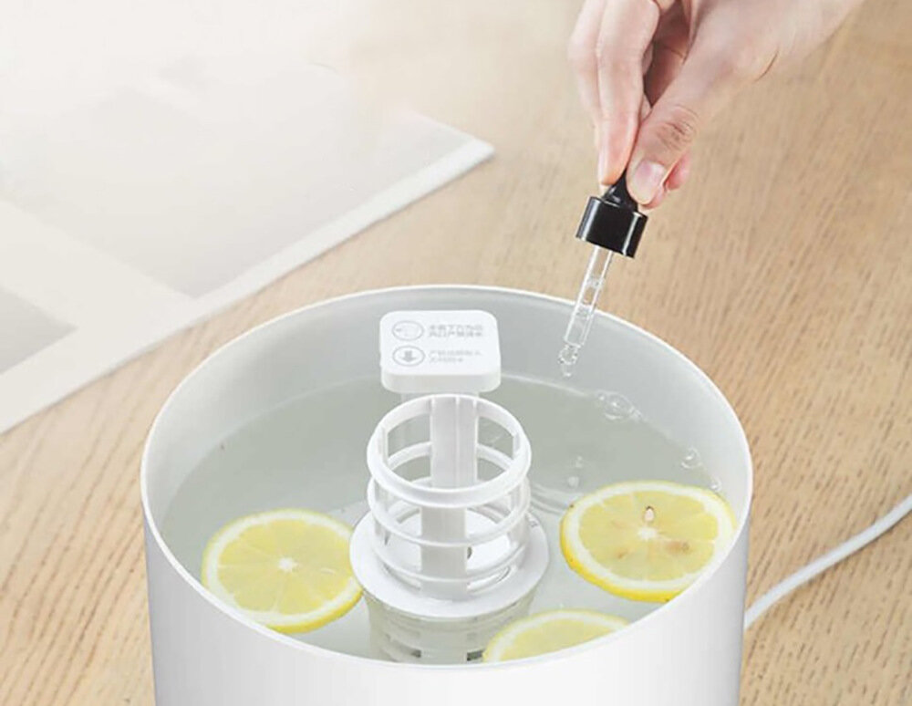 Nawilżacz ultradźwiękowy DEERMA F301 urzadzenie 2w1 do aromaterapii uzytkowanie