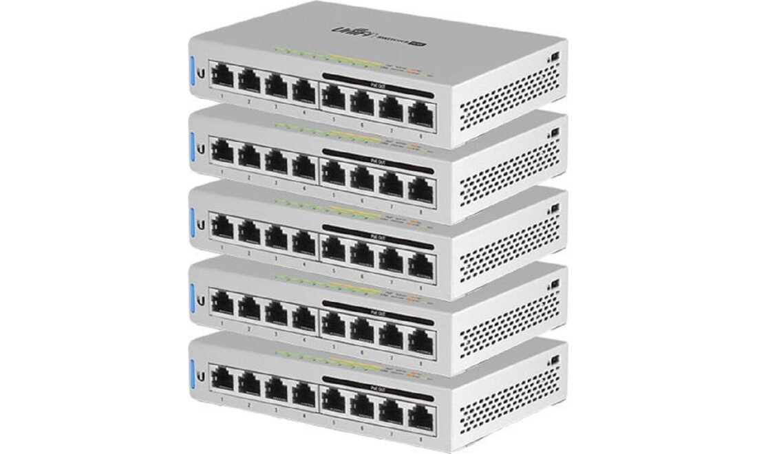 Switch UBIQUITI US-8-60W-5          