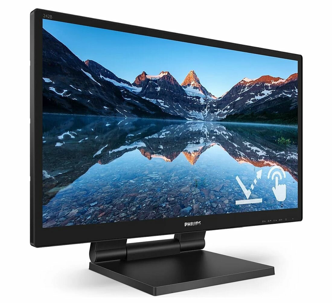 Monitor PHILIPS 242B9TL - Klasyczny wygląd 