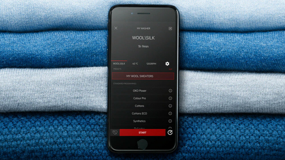 Suszarka AEG T9DBB89B Connectivity aplikacja