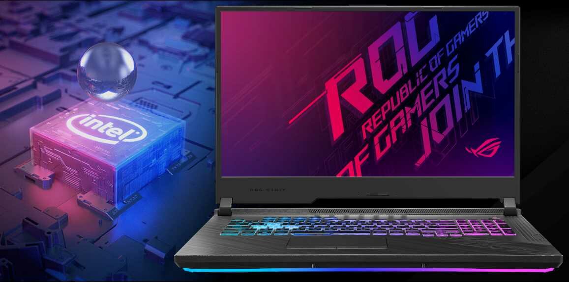 Laptop ASUS Rog Strix G17 G712 G712LV G712LW - procesor