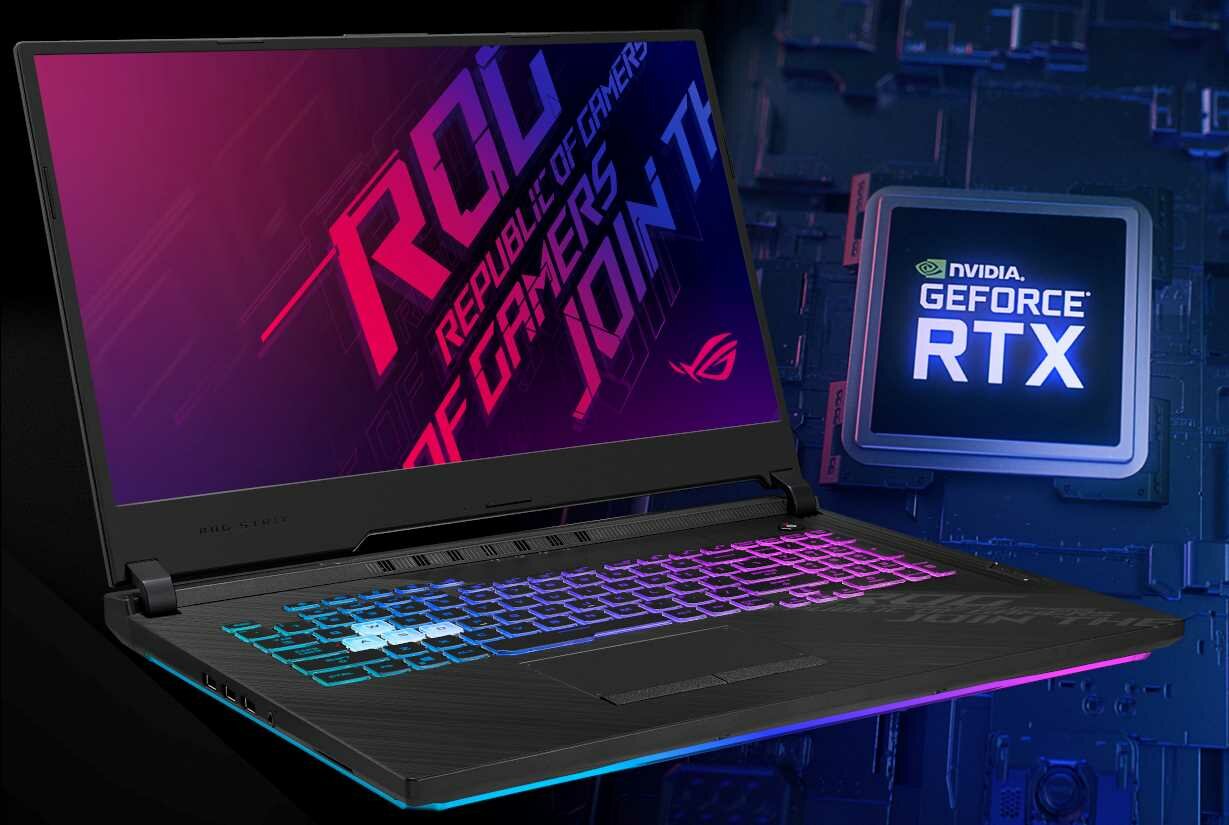Laptop ASUS Rog Strix G17 G712 G712LV G712LW - NVIDIA GeForce RTX 
