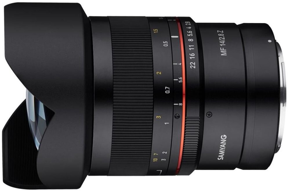 Obiektyw SAMYANG MF 85mm F 1.4 Nikon Z ogniskowa przysłona ostrość pierścienie optyka soczewki powłoki montaż bagnet światło jasność zoom filtry waga silnik stabilizacja
