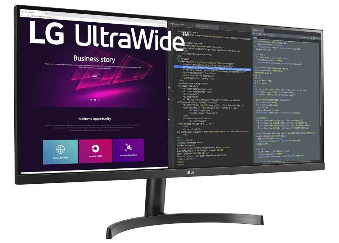 Monitor LG 34WN700 34 3440x1440px IPS - wyraźny obraz