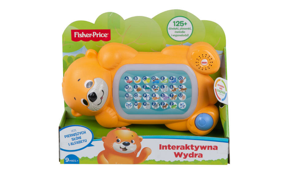 MATTEL-FISHER-PRICE-WYDRA-GKC32 opakowanie zabawka instrukcja karta gwarancyjna