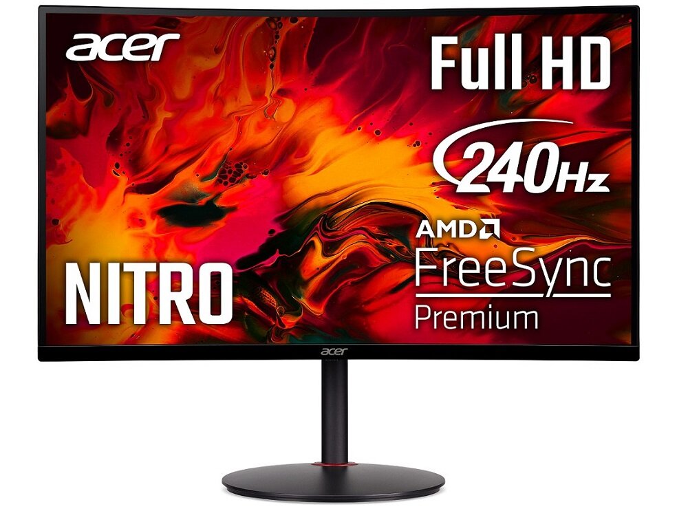 Monitor ACER Nitro XZ320QX - funkcja redukcji migotania filtr niebieskiego światła matowa powłoka