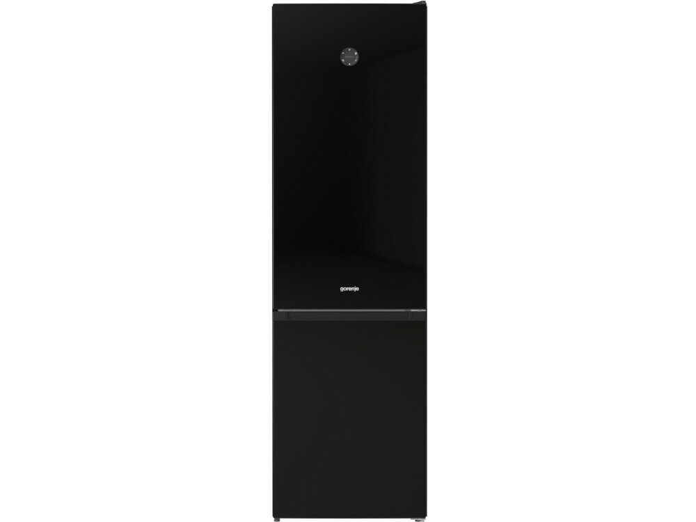Lodówka GORENJE NRK6201SYBK Nofrost Czarna Simplicity wyglad front