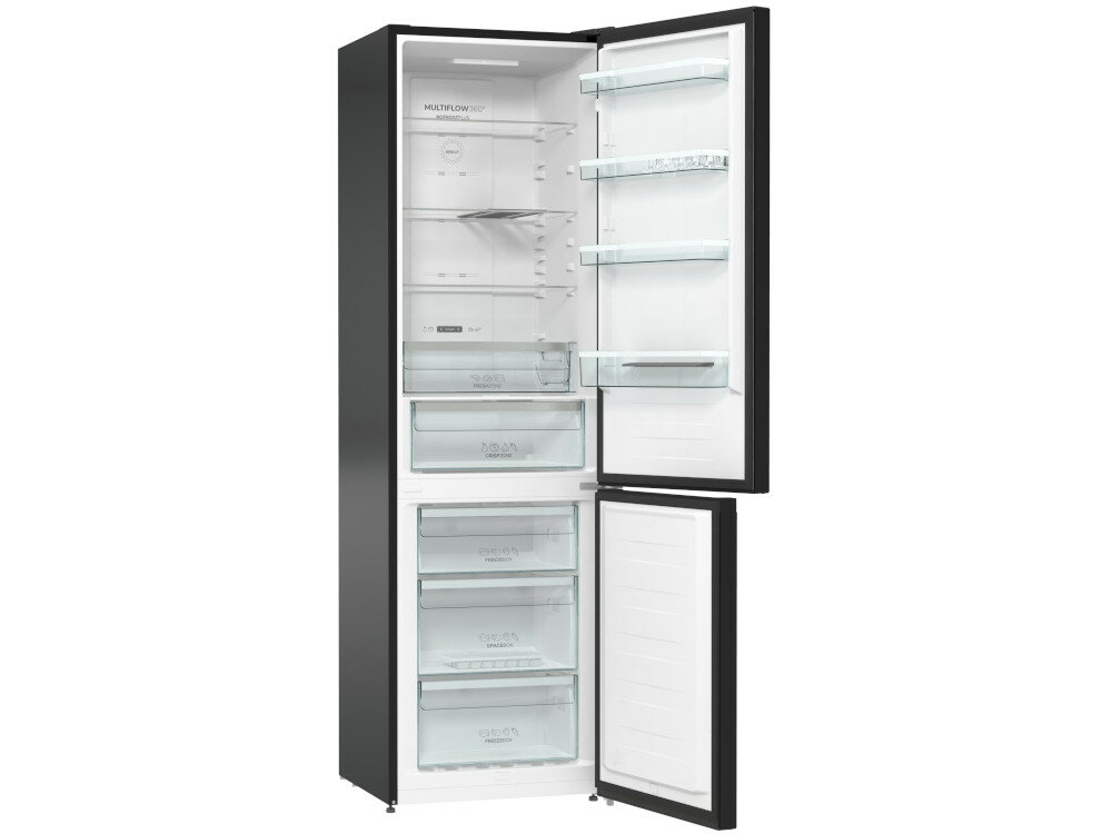 Lodówka GORENJE NRK6201SYBK Nofrost Czarna Simplicity stala temperatura adapt tech