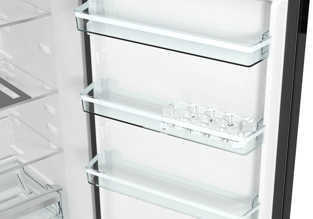 Lodówka GORENJE NRK6201SYBK Nofrost Czarna Simplicity bez szronu no frost