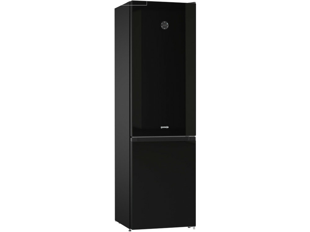 Lodówka GORENJE NRK6201SYBK Nofrost Czarna Simplicity eco mode tryb oszczedny alarm otwartych drzwi