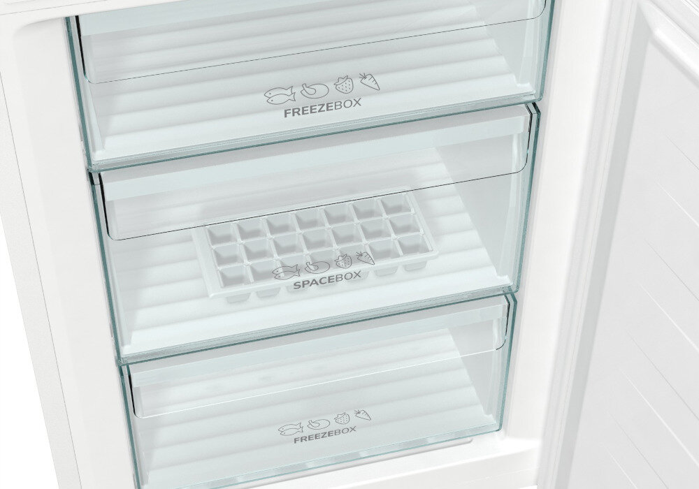 Lodówka GORENJE NRK6201SYBK Nofrost biala Simplicity szuflada SpaceBox pojemnosc