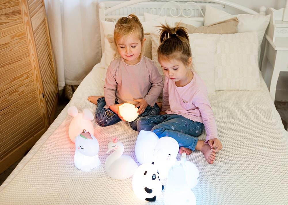 Lampka nocna INNOGIO czas pracy ładowanie