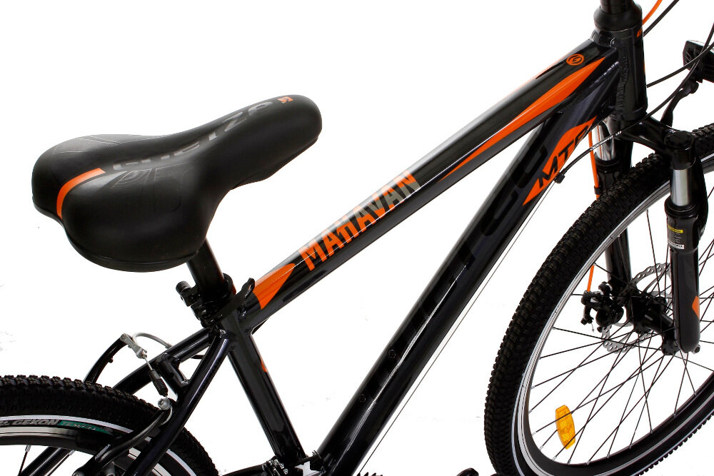 Rower górski MTB GOETZE Mahavan 2T M15 Czarno-pomaranczowy rama