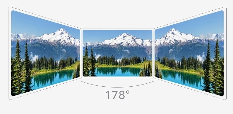 Monitor ACER Nitro KA272U - szerokie kąty widzenia 178 stopni