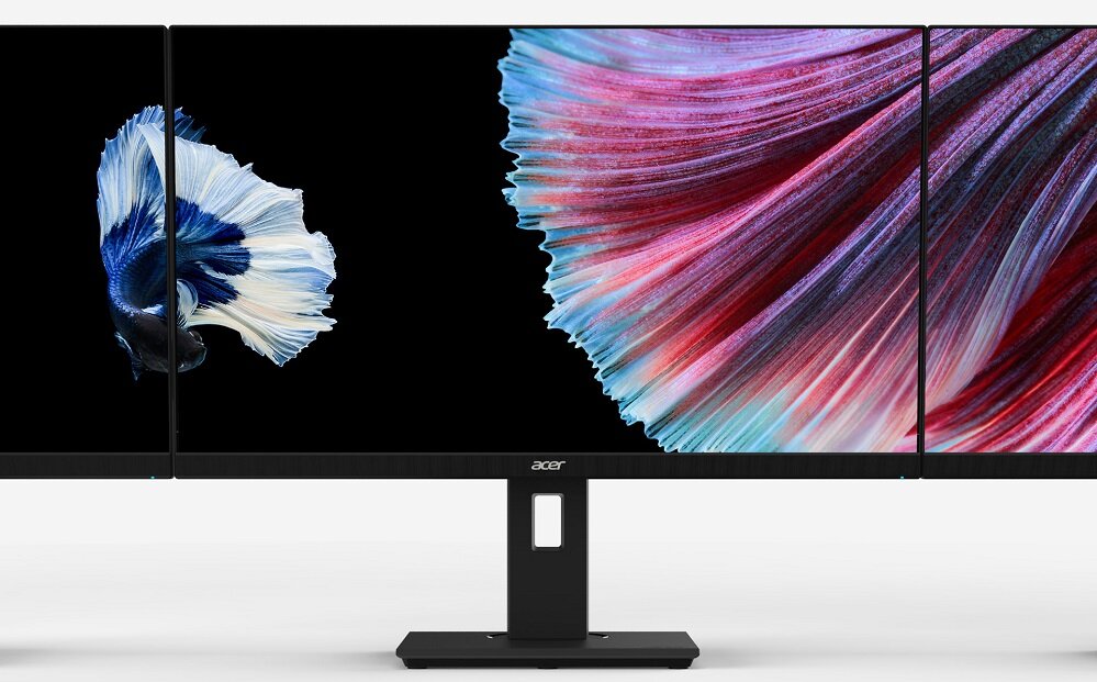 Monitor ACER B247YU - Zero Frame brak ramki wieksza powierzchnia robocza