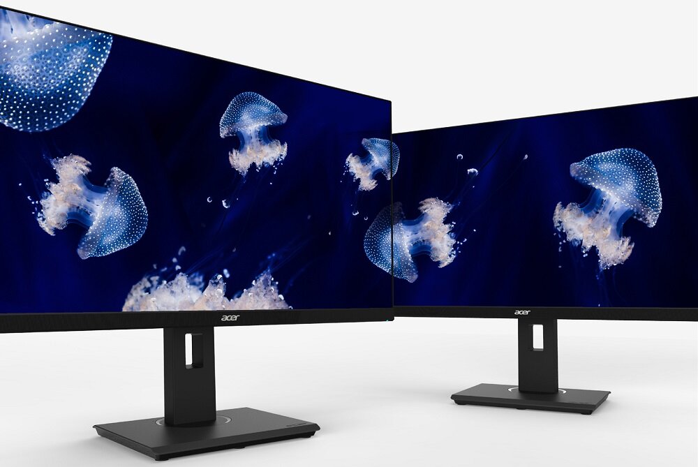 Monitor Acer B247YU - Filtr światła niebieskiego technologia redukcji migotania 