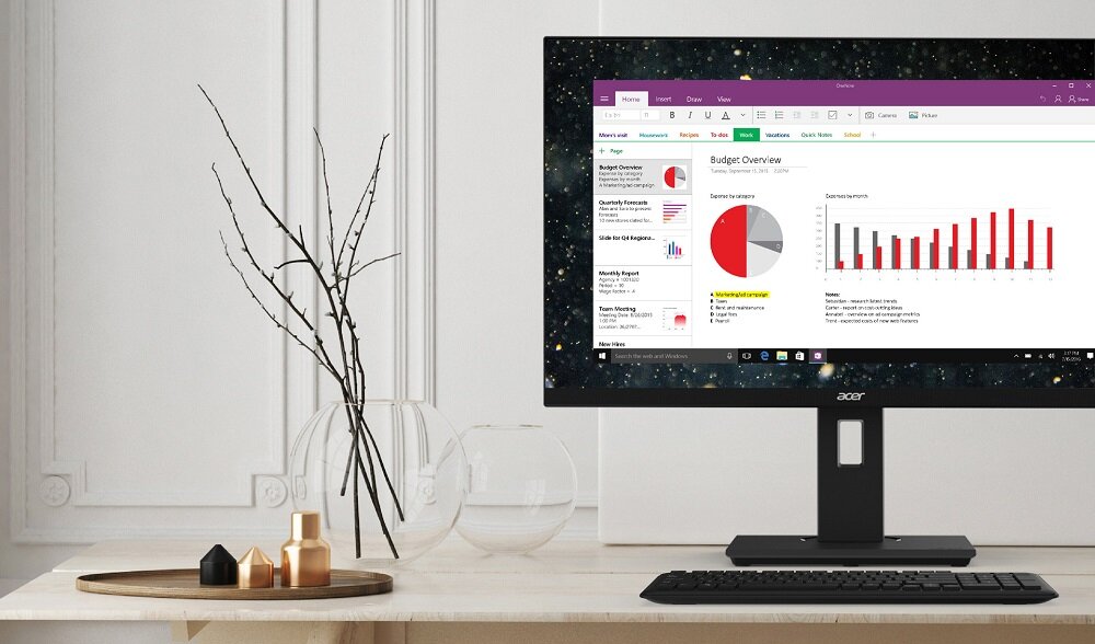 Monitor ACER B247YU - wysoki kontrast dynamiczny 16,7 mln kolorów krótki czas reakcji