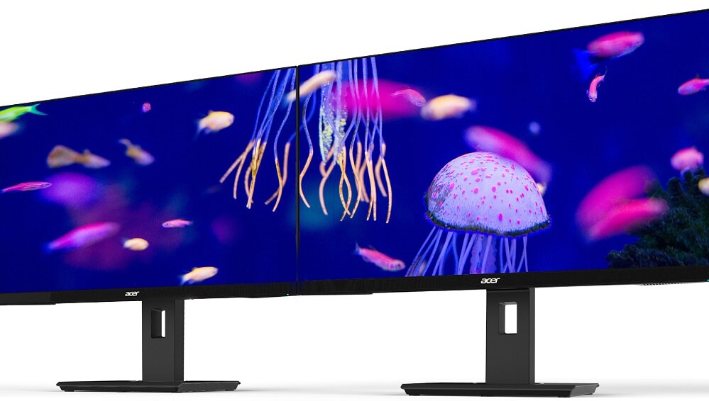 Monitor Acer B247YD - czas reakcji częstotliwość odświeżania 1 ms 75 Hz 