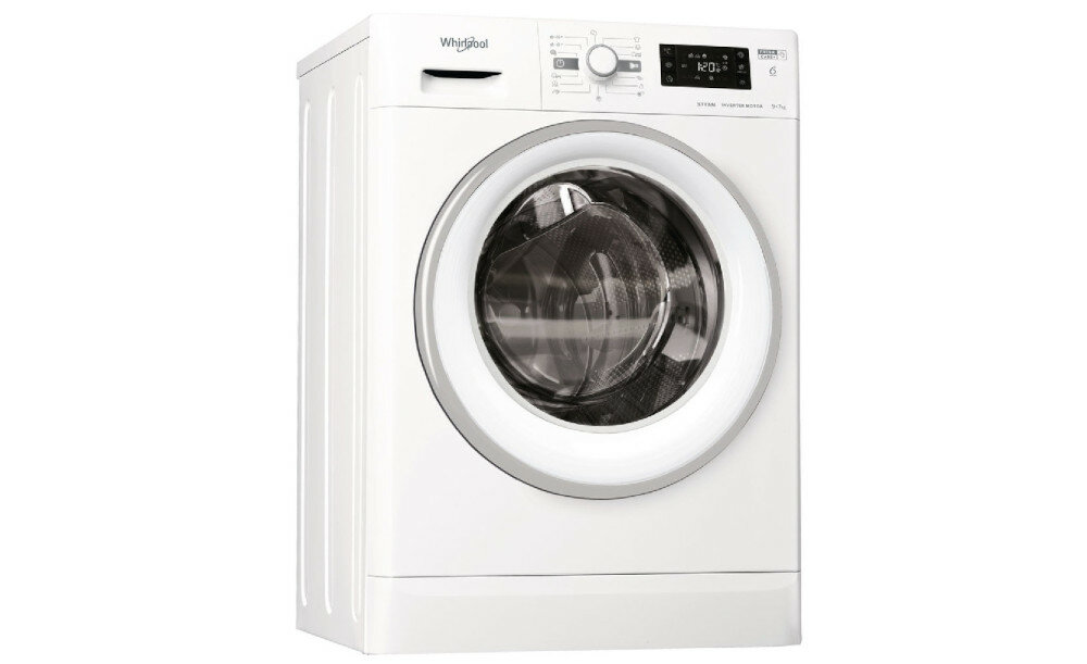Pralko-suszarka WHIRLPOOL FWDG971682EWSVEU front przód główne