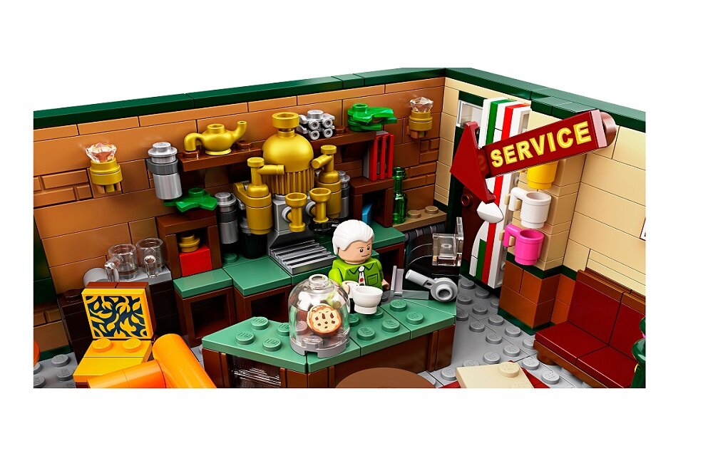 LEGO Ideas Central Perk 21319 kreatywna zabawa prawidłowy rozwój merytoryczny dziecka klocki figurki minifigurki bez zasilania klasyczna zabawa wysoka jakość lego wielogodzinna zabawa