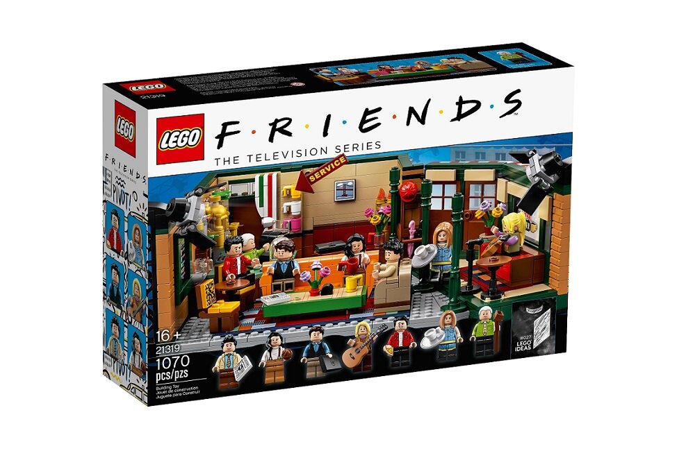 LEGO Ideas Central Perk 21319 kreatywna zabawa prawidłowy rozwój merytoryczny dziecka klocki figurki minifigurki bez zasilania klasyczna zabawa wysoka jakość lego wielogodzinna zabawa