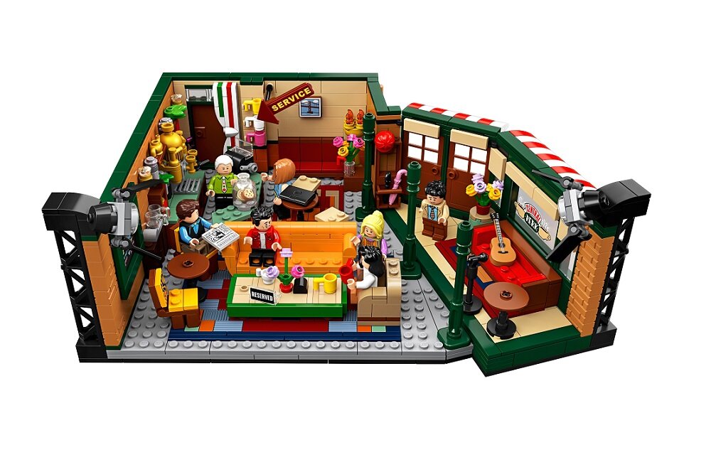 LEGO Ideas Central Perk 21319 kreatywna zabawa prawidłowy rozwój merytoryczny dziecka klocki figurki minifigurki bez zasilania klasyczna zabawa wysoka jakość lego wielogodzinna zabawa