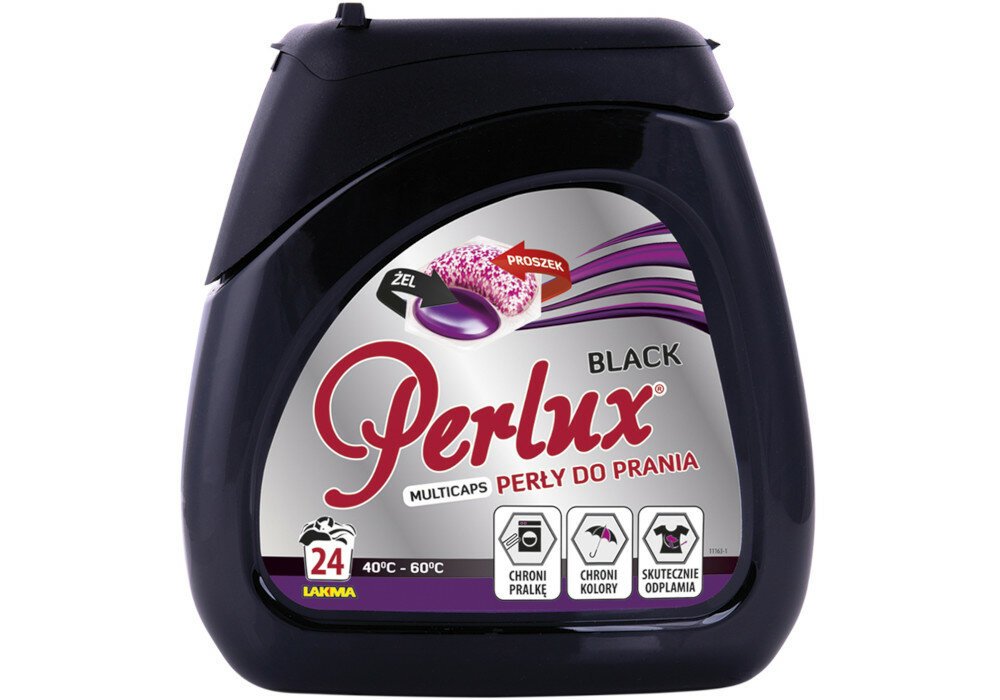 Kapsułki do prania PERLUX Black 24 szt.