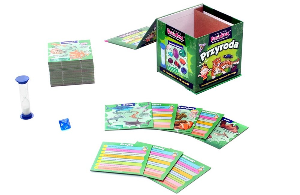 Gra edukacyjna REBEL BrainBox Przyroda 116130