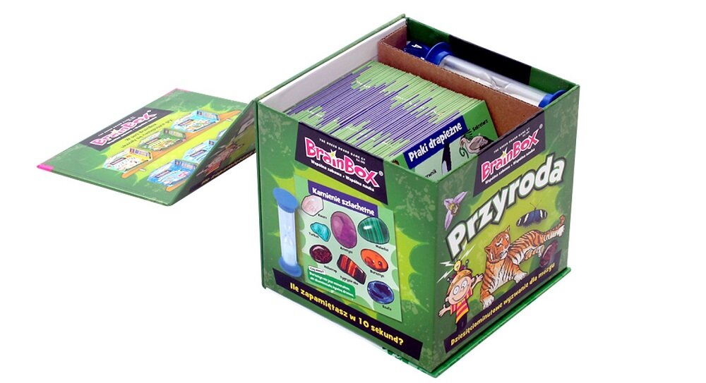Gra edukacyjna REBEL BrainBox Przyroda 116130 