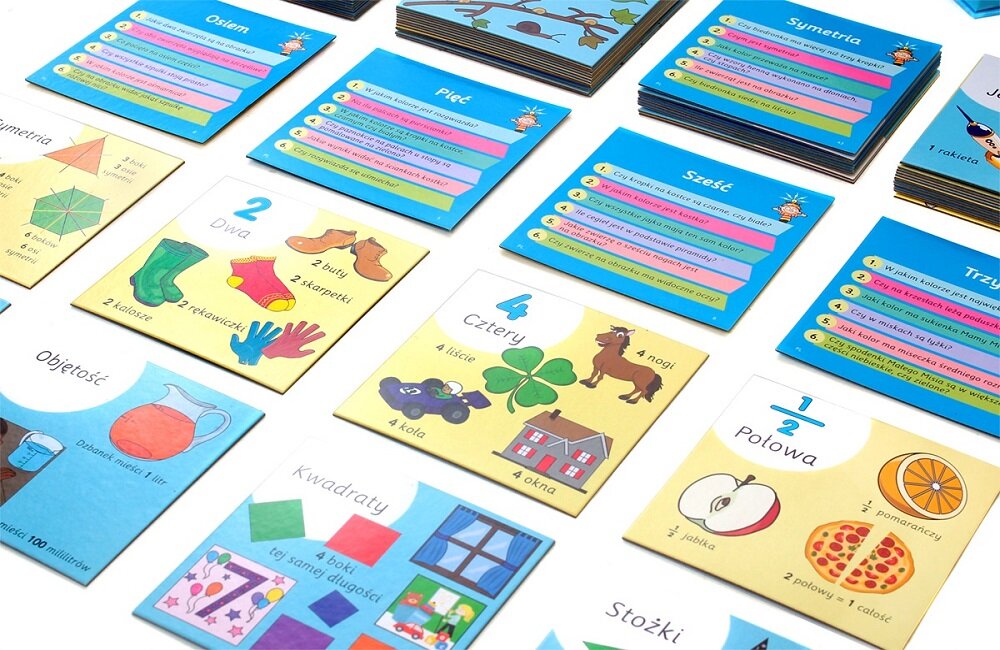 Gra edukacyjna REBEL BrainBox Matematyka dla najmłodszych 116125 Łatwe zasady