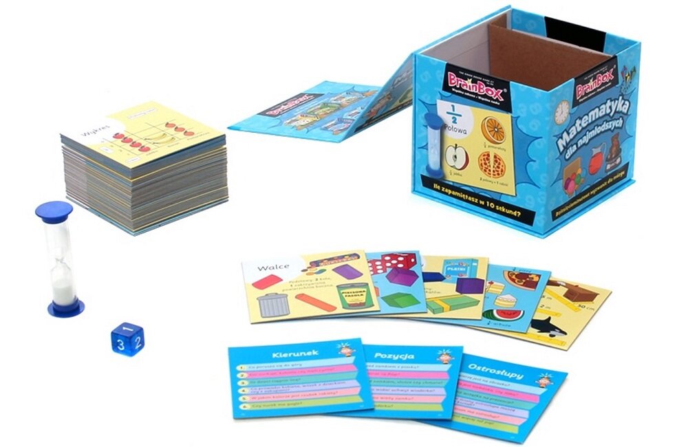 Gra edukacyjna REBEL BrainBox Matematyka dla najmłodszych 116125 Spędzaj wspaniałe chwile ze swoim dzieckiem