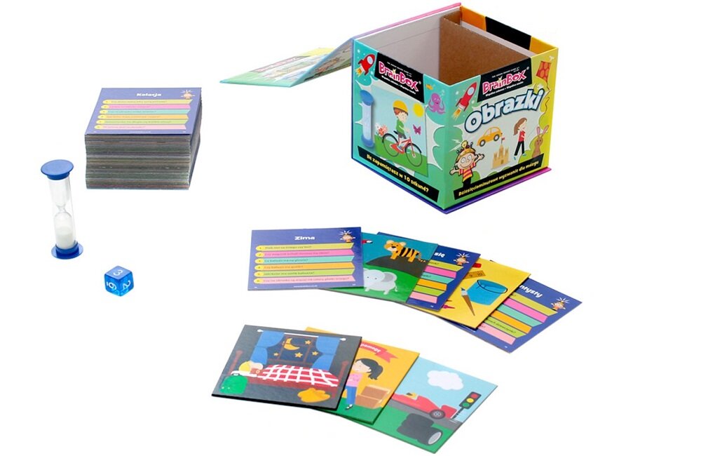 Gra edukacyjna REBEL BrainBox Obrazki 116127