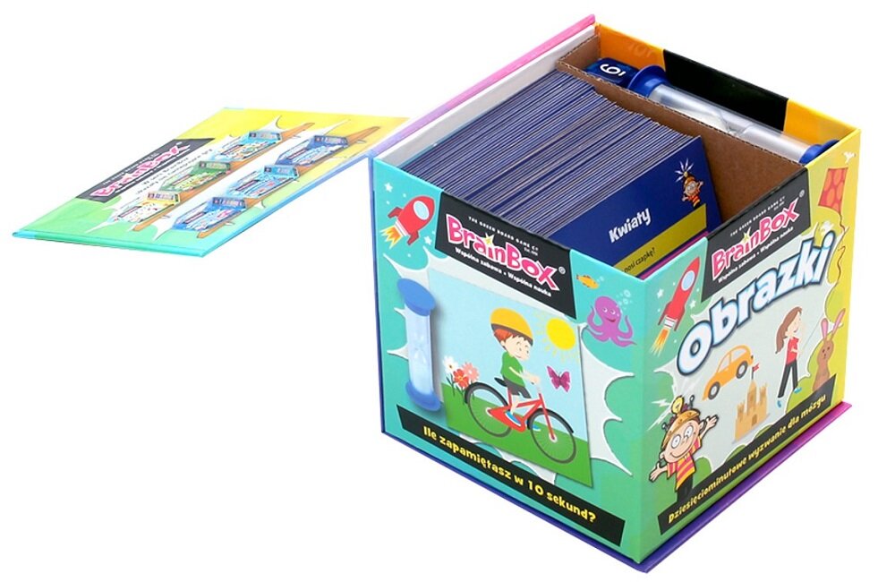 Gra edukacyjna REBEL BrainBox Obrazki 116127 Łatwe zasady