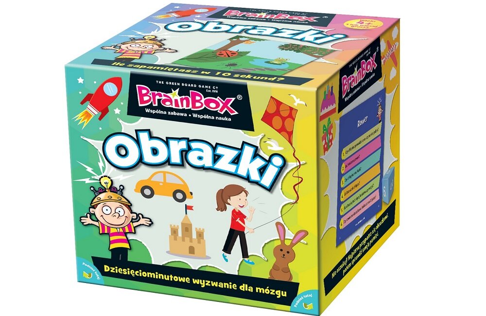Gra edukacyjna REBEL BrainBox Obrazki 116127 Wygodne pudełeczko 