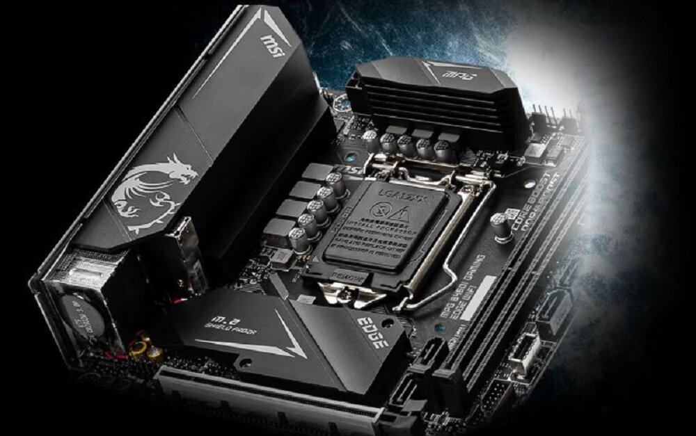 Płyta główna MSI MPG B460I Gaming Edge WiFi - plyta glowna niezawodny gaming