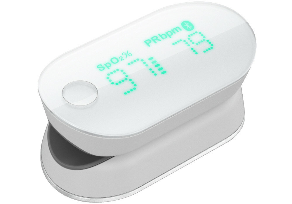 Pulsoksymetr IHEALTH Air PO3M Certyfikat Medyczny wyglad