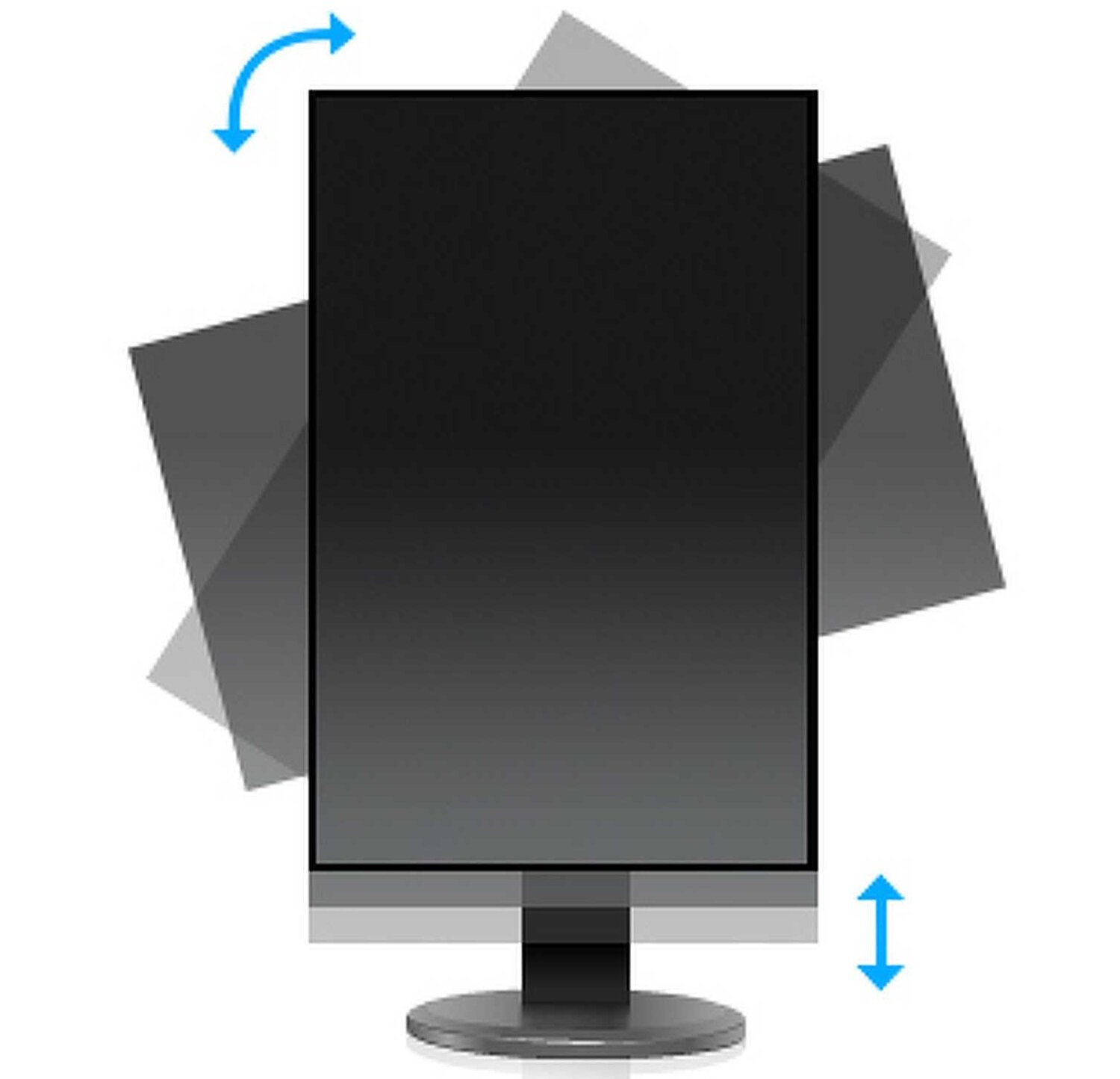 Monitor IIYAMA ProLite B2282HS-B5 - Pełna regulacja podstawki 