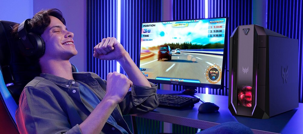 Komputer ACER Predator Orion 3000 - Intel Core GeForce dysk SSD Ram 16 GB