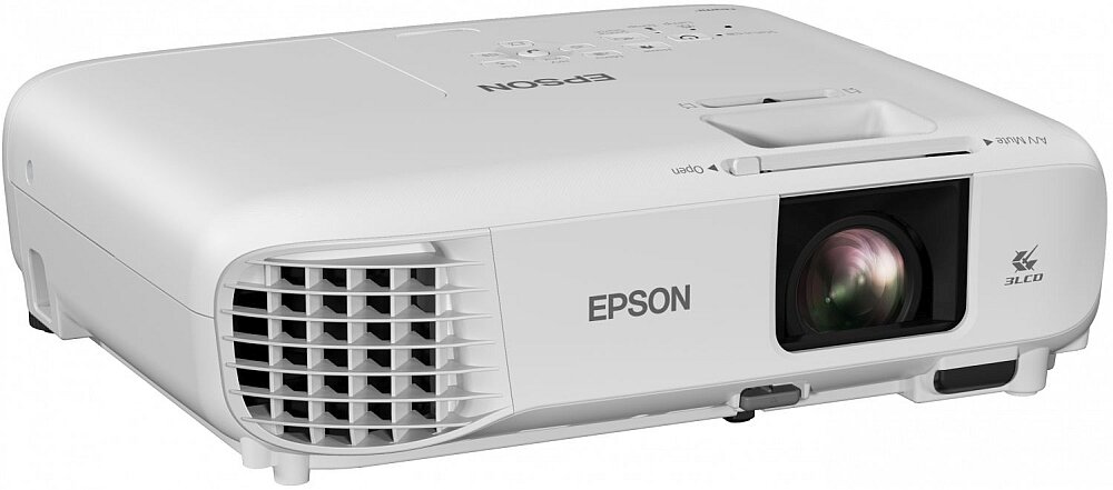 Projektor EPSON EH-TW740 obraz rozdzielczość jasność pilot waga głośnik złącza