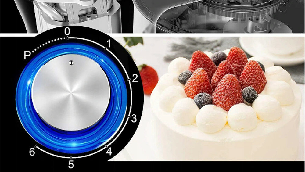 Robot kuchenny planetarny SALAN SN2300 dostosowanie prędkości regulacja