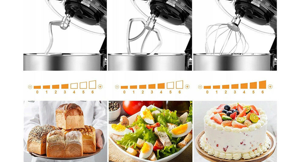 Robot kuchenny planetarny SALAN SN2300 mieszadła prosta obsługa