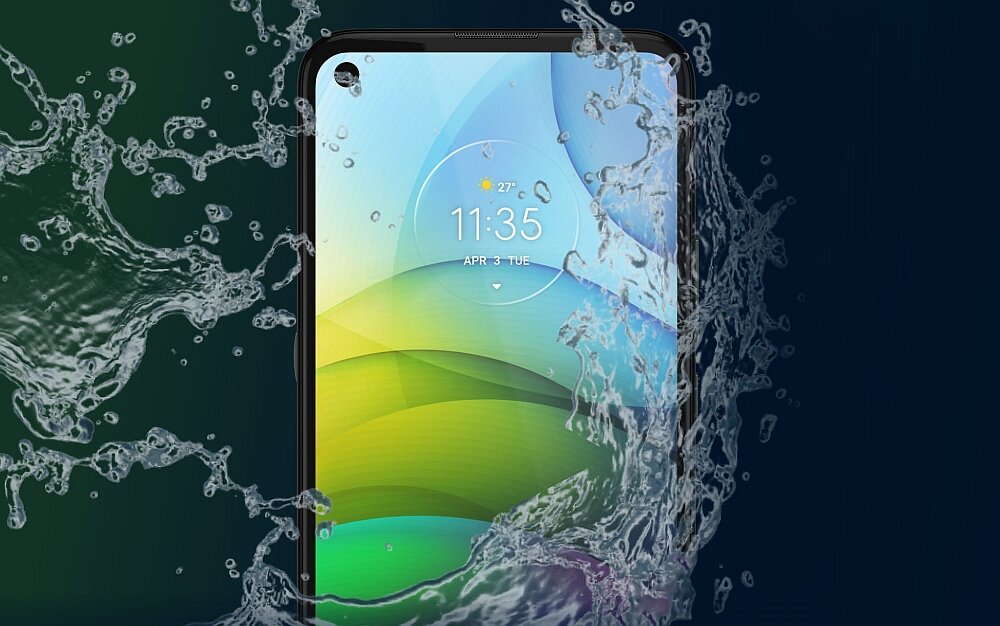 Smartfon MOTOROLA Moto G9 Power wodoodporny obudowa szczelny