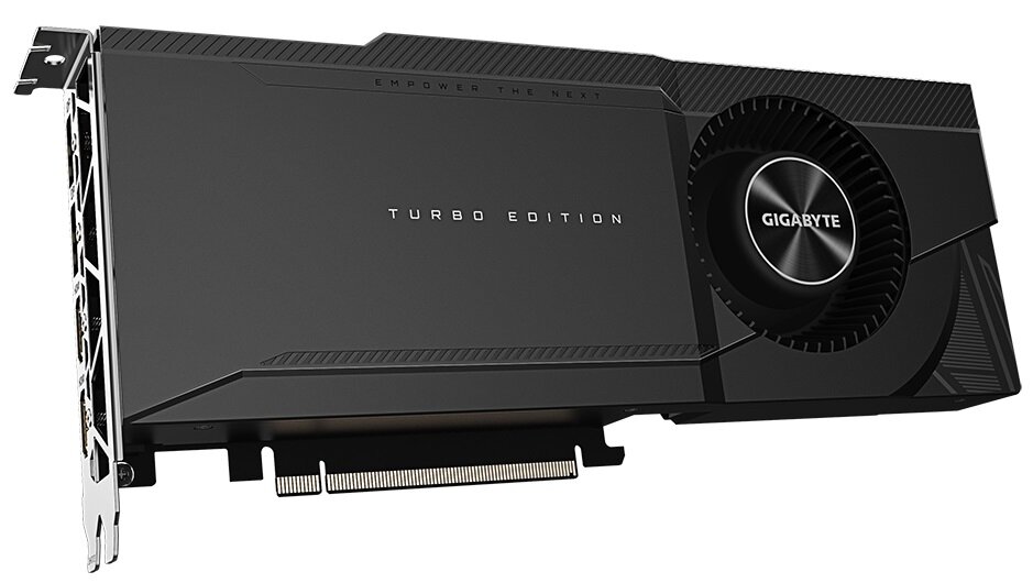 Karta graficzna GIGABYTE GeForce RTX 3090 Turbo 24GB - 24GB GDDR6X przepustowość danych większa o 50% NVIDIA RTX NVIDIA AMPERE