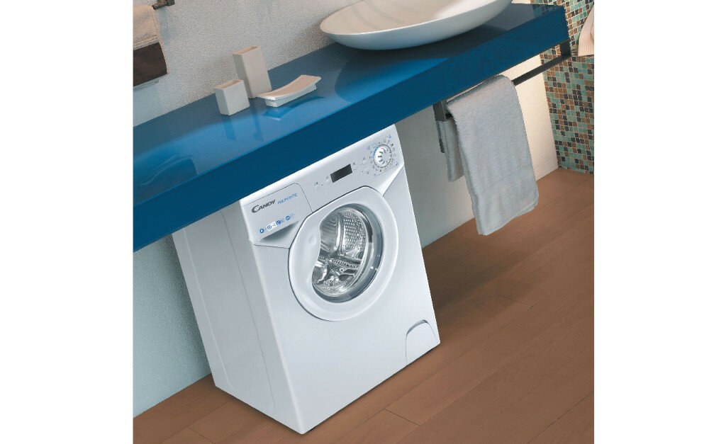 Pralka CANDY AQUA 1142DBE/2-S dopasowanie do wnętrza