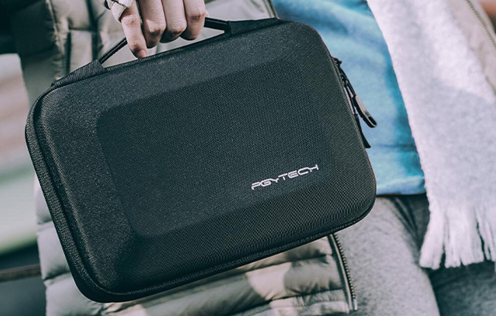 Walizka PGYTECH do DJI Mavic Mini (DJI Mini 2) materiał wykonanie trwałość odporność ochrona rączka uchwyt