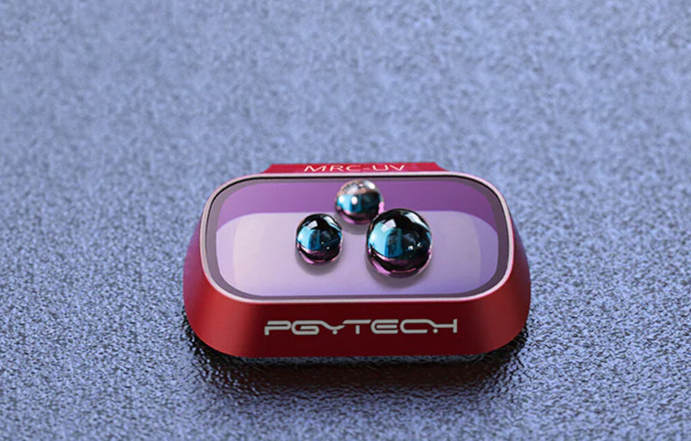 Filtr PGYTECH MRC-UV do DJI Mavic Mini/DJI Mini 2 (P-12A-017) szkło obraz jakość powlekanie wykonanie