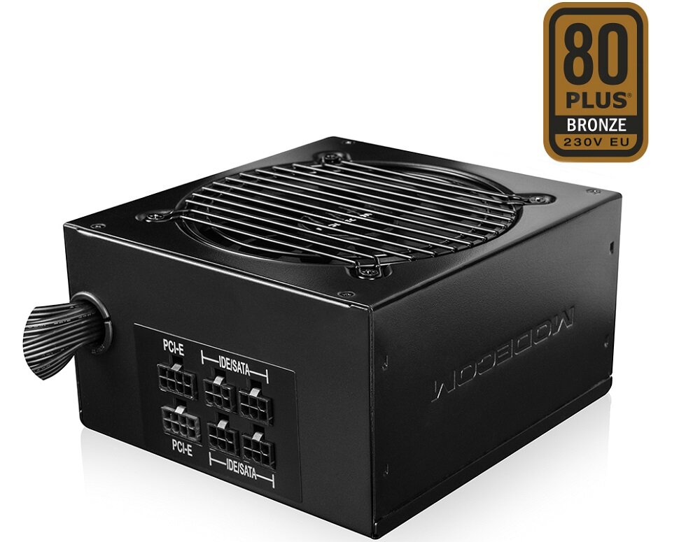 Zasilacz MODECOM MC-B88-600SM 600W Bronze - moc