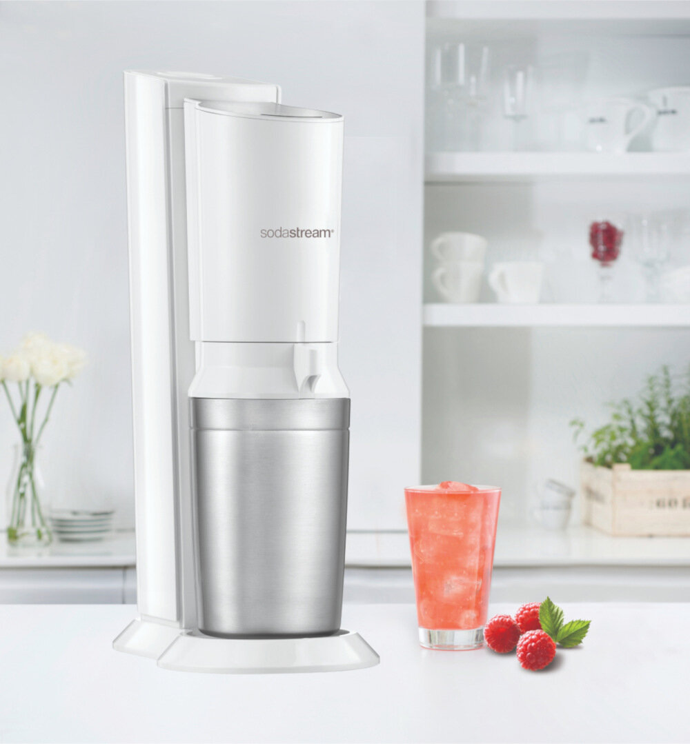 Saturator SODASTREAM Crystal Biały WYGLĄD