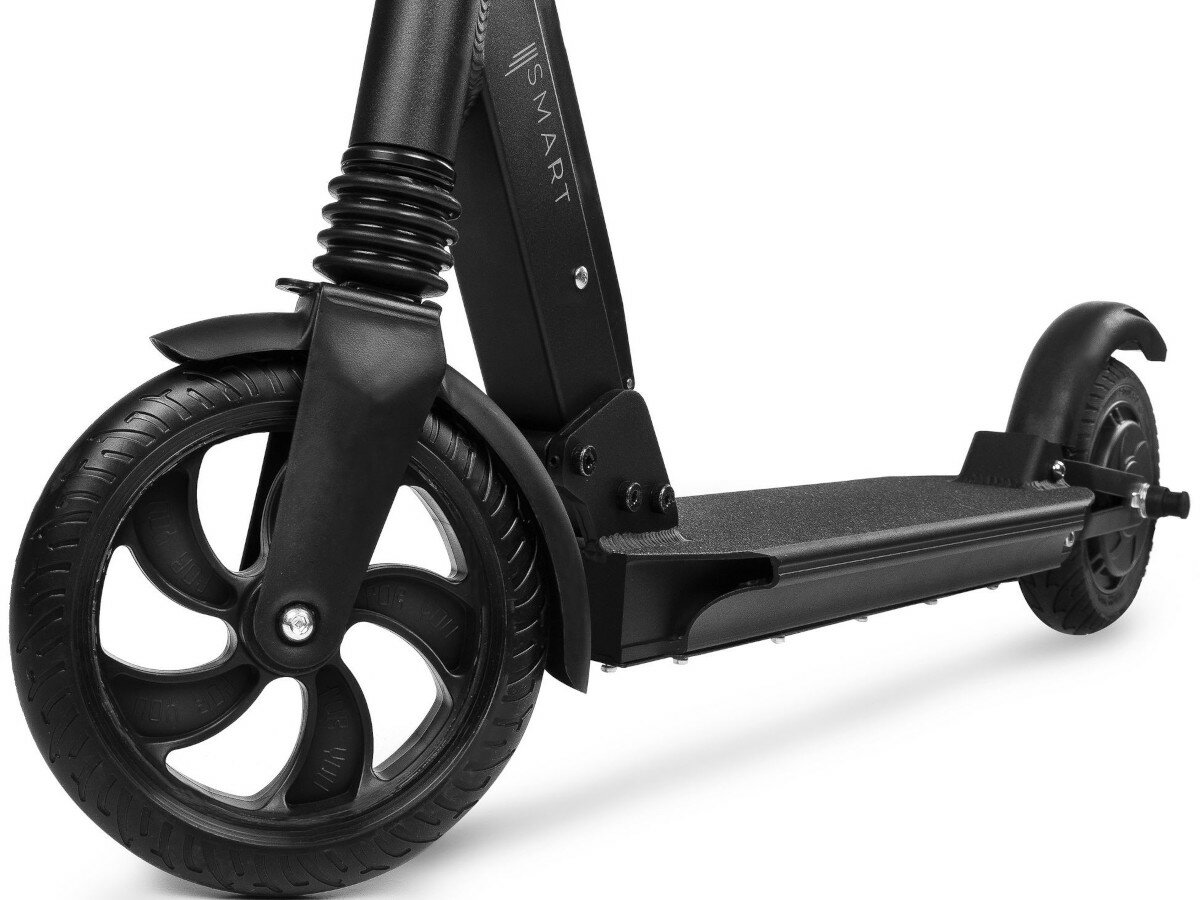 Hulajnoga elektryczna SPOKEY Smart Czarny oswietlenie stopka amortyzacja