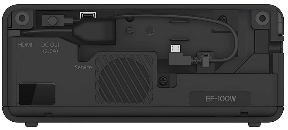 Projektor EPSON EF-100 obraz rozdzielczość porty matryca wifi kontrast lampa